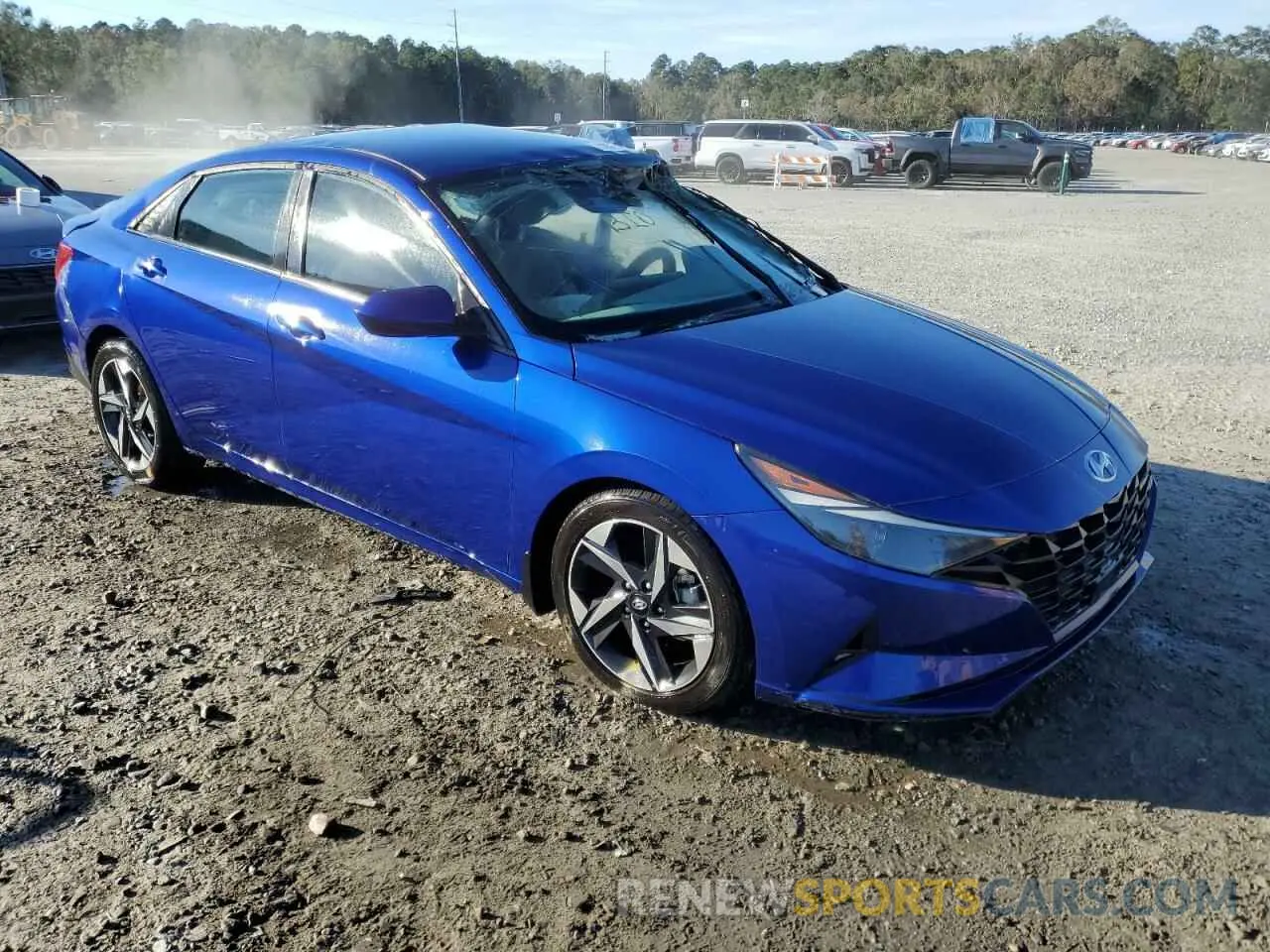 4 Фотография поврежденного автомобиля 5NPLS4AG4PH109679 HYUNDAI ELANTRA 2023