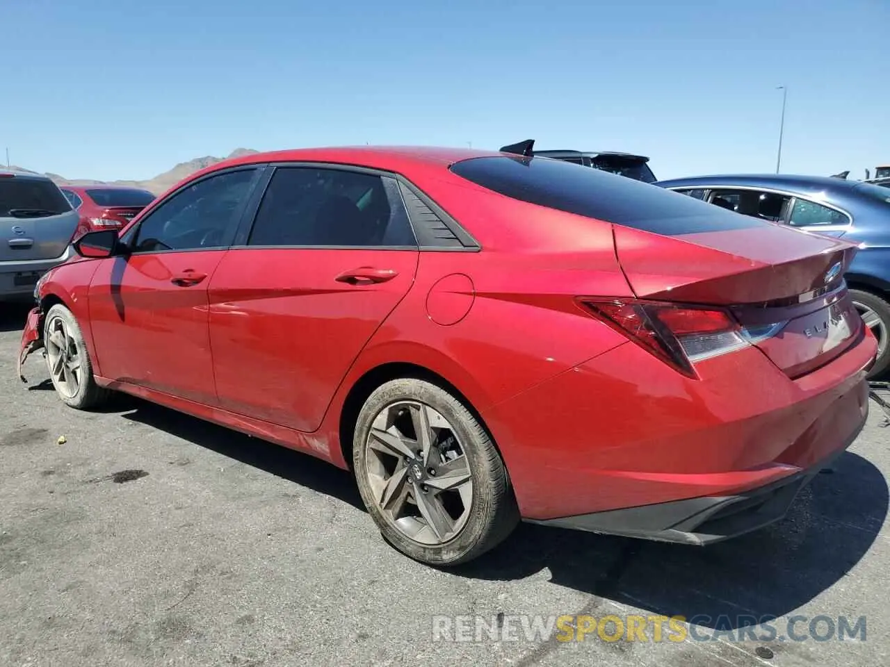 2 Photograph of a damaged car 5NPLS4AG5PH100425 HYUNDAI ELANTRA 2023