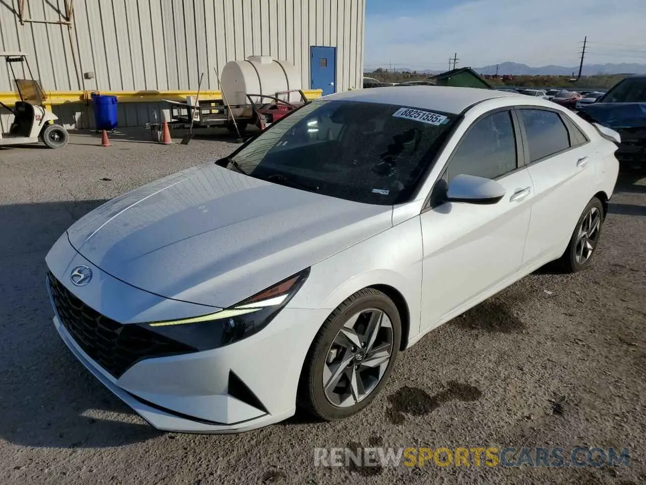 1 Фотография поврежденного автомобиля 5NPLS4AG6PH092173 HYUNDAI ELANTRA 2023