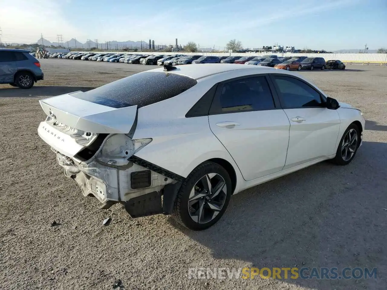 3 Фотография поврежденного автомобиля 5NPLS4AG6PH092173 HYUNDAI ELANTRA 2023