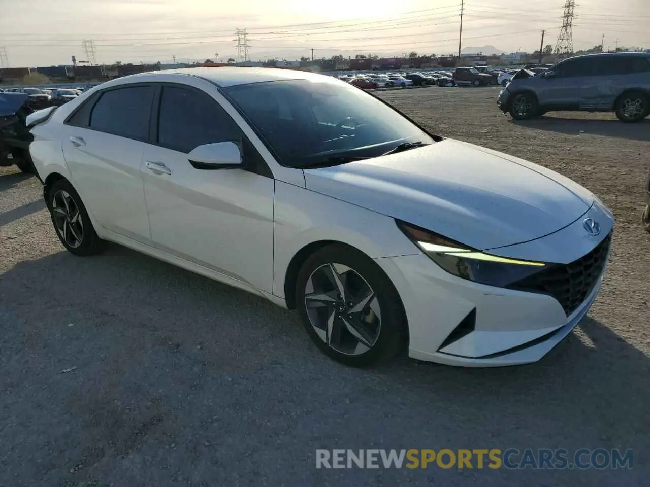 4 Фотография поврежденного автомобиля 5NPLS4AG6PH092173 HYUNDAI ELANTRA 2023