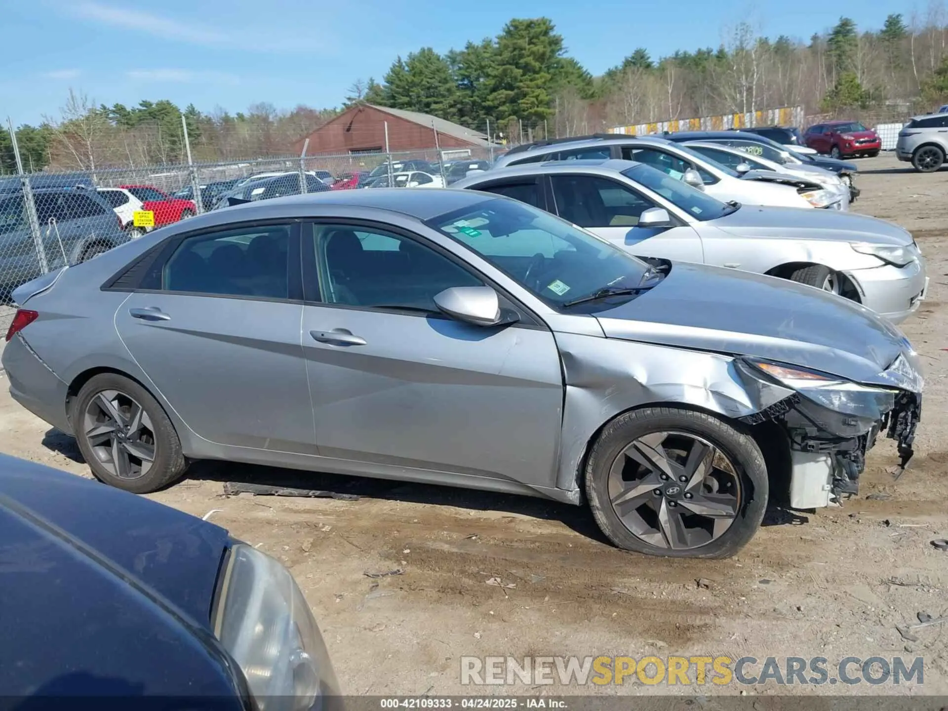 14 Photograph of a damaged car 5NPLS4AG6PH097518 HYUNDAI ELANTRA 2023