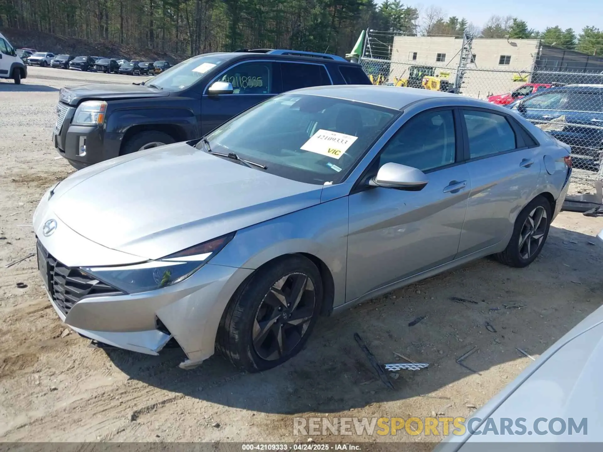 2 Photograph of a damaged car 5NPLS4AG6PH097518 HYUNDAI ELANTRA 2023