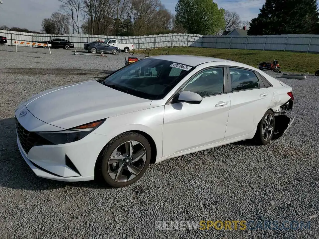 1 Photograph of a damaged car 5NPLS4AG8PH088917 HYUNDAI ELANTRA 2023