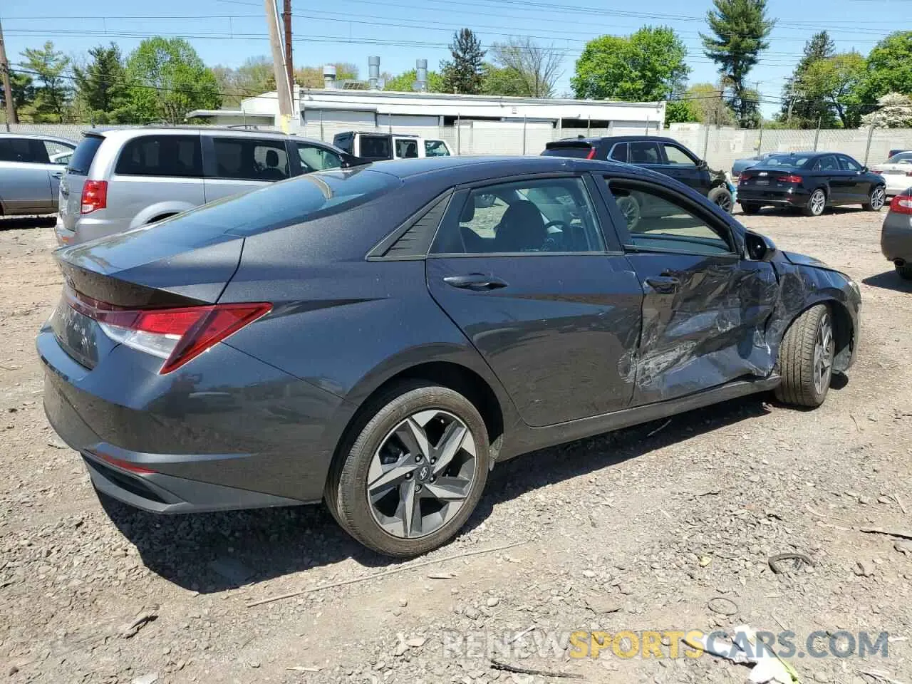 3 Photograph of a damaged car 5NPLS4AG8PH098296 HYUNDAI ELANTRA 2023
