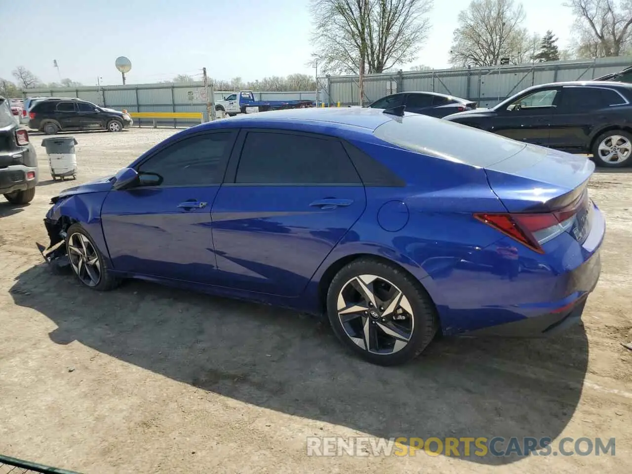 2 Photograph of a damaged car 5NPLS4AG9PH086464 HYUNDAI ELANTRA 2023