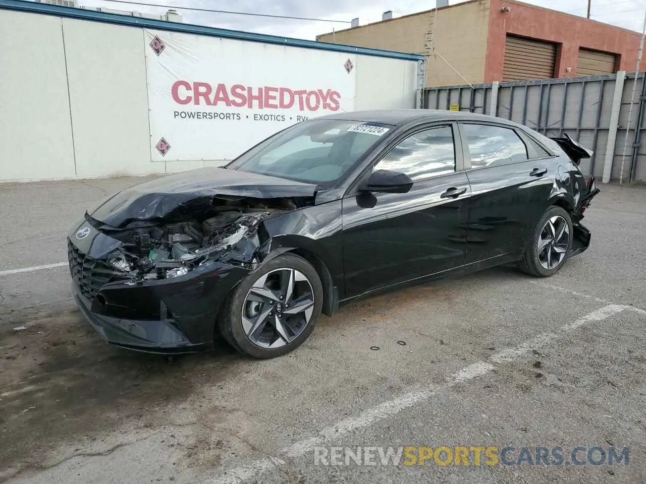 1 Фотография поврежденного автомобиля 5NPLS4AG9PH106650 HYUNDAI ELANTRA 2023