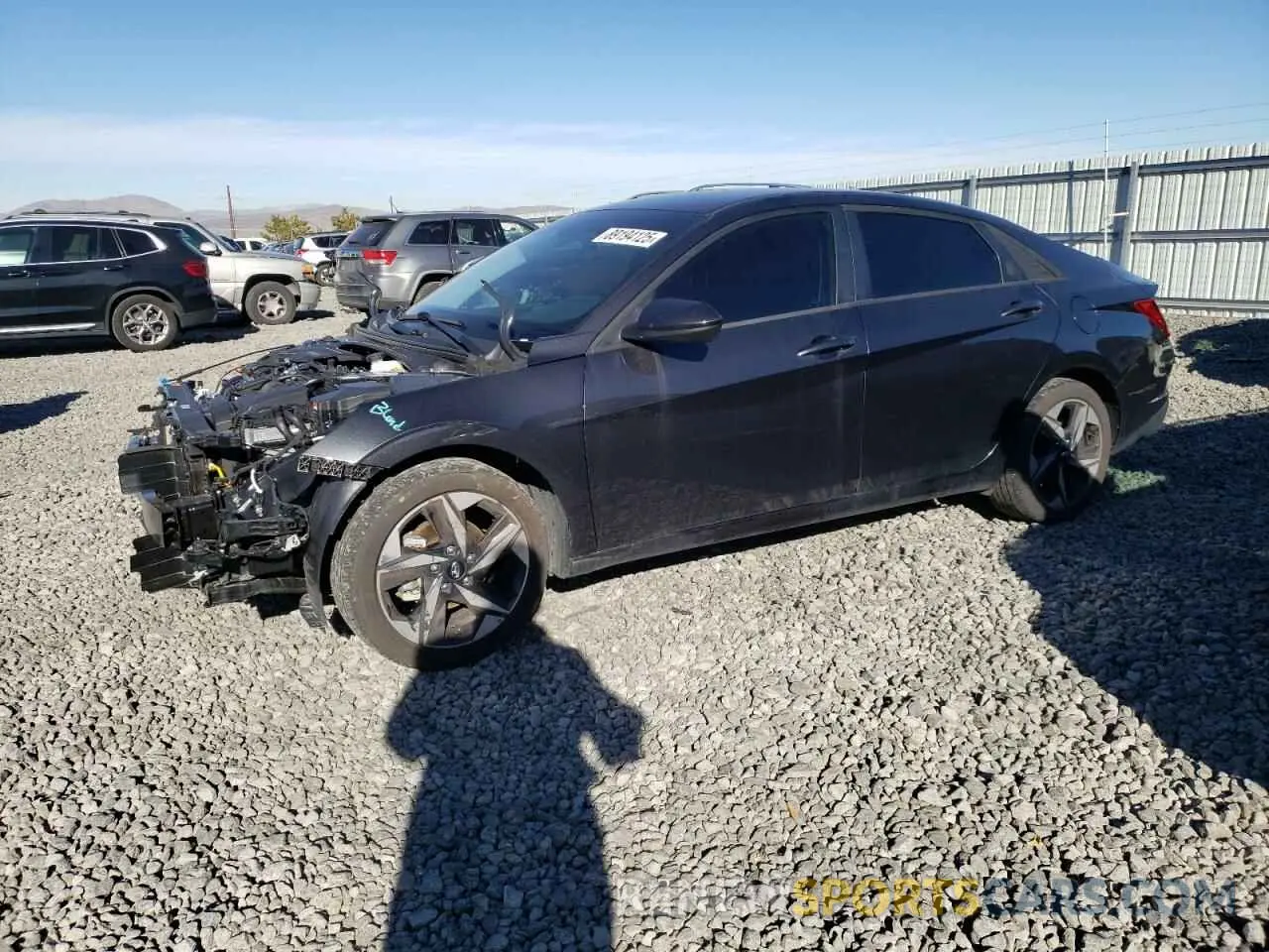 1 Фотография поврежденного автомобиля 5NPLS4AG9PH113484 HYUNDAI ELANTRA 2023