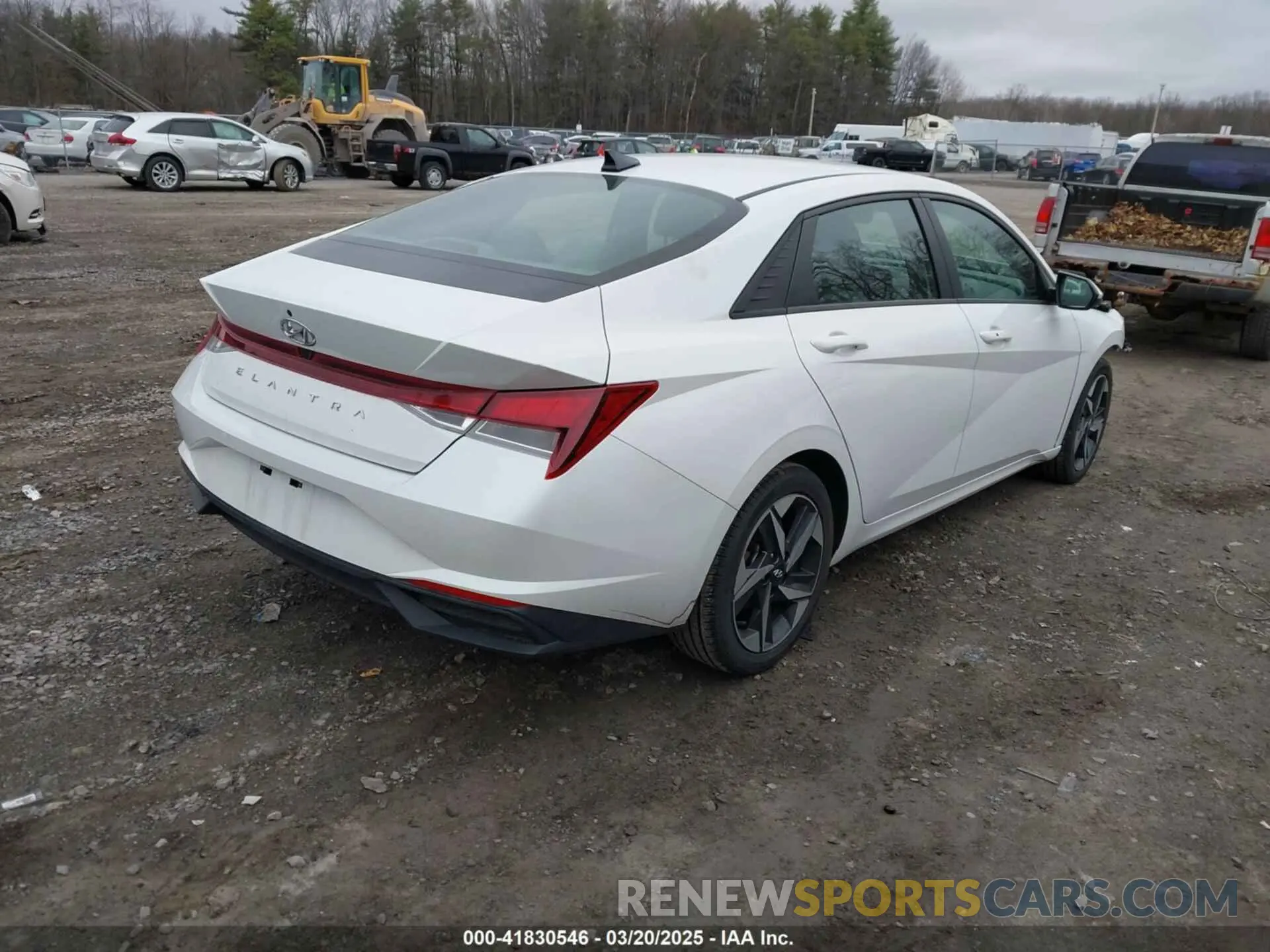 4 Фотография поврежденного автомобиля 5NPLS4AGXPH086277 HYUNDAI ELANTRA 2023