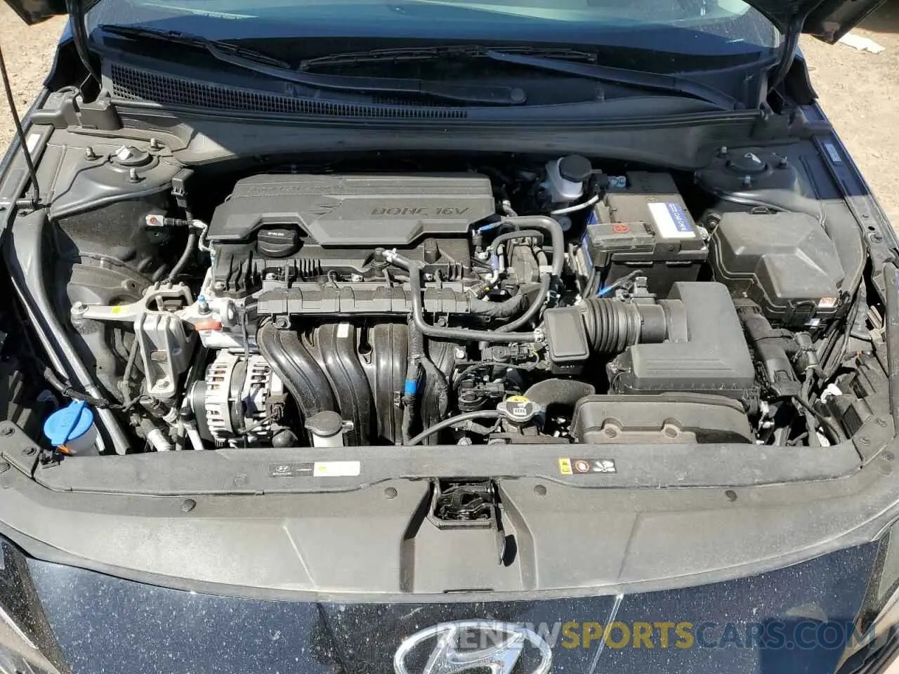 11 Фотография поврежденного автомобиля KMHLL4AG0PU466694 HYUNDAI ELANTRA 2023