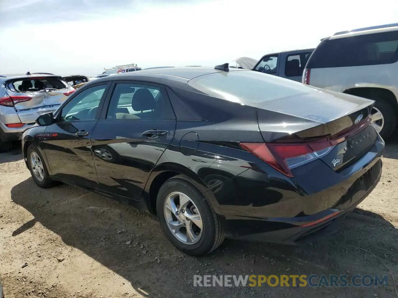 2 Фотография поврежденного автомобиля KMHLL4AG0PU466694 HYUNDAI ELANTRA 2023