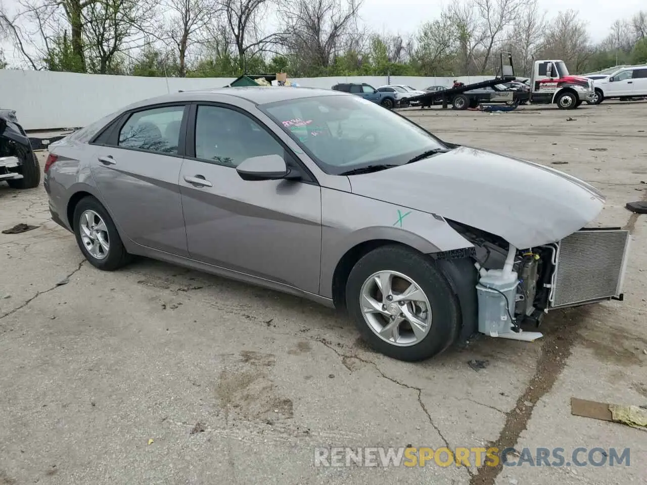 4 Photograph of a damaged car KMHLL4AG0PU563734 HYUNDAI ELANTRA 2023
