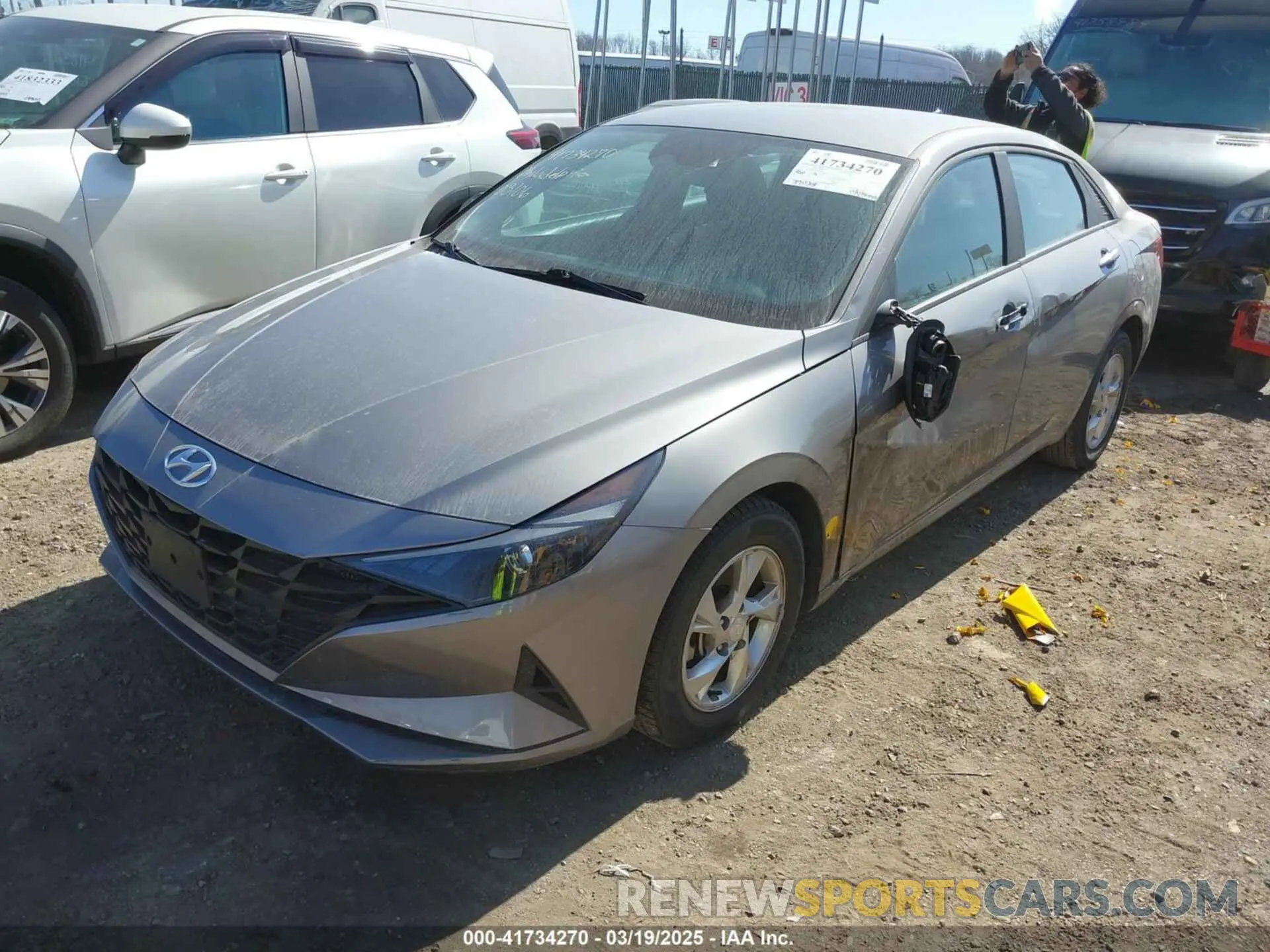 2 Photograph of a damaged car KMHLL4AG1PU454862 HYUNDAI ELANTRA 2023