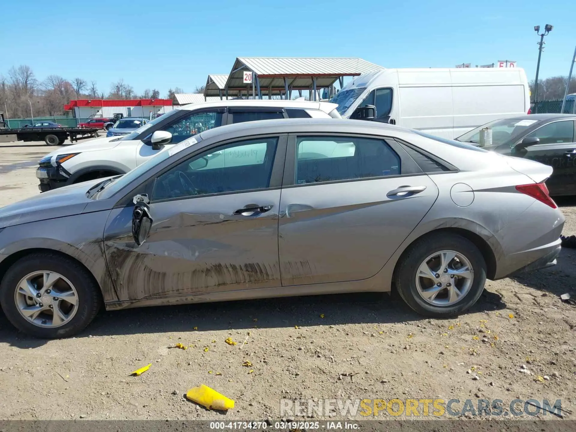 6 Photograph of a damaged car KMHLL4AG1PU454862 HYUNDAI ELANTRA 2023