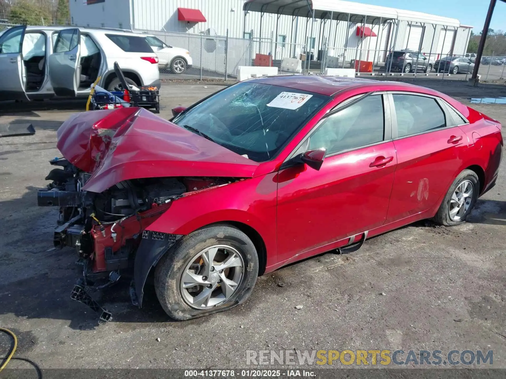 2 Photograph of a damaged car KMHLL4AG1PU632382 HYUNDAI ELANTRA 2023