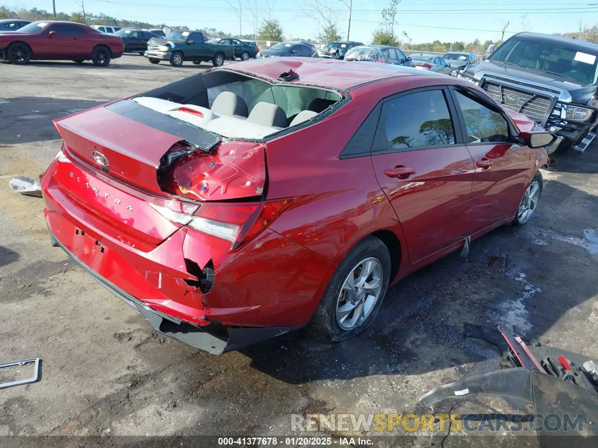 4 Photograph of a damaged car KMHLL4AG1PU632382 HYUNDAI ELANTRA 2023