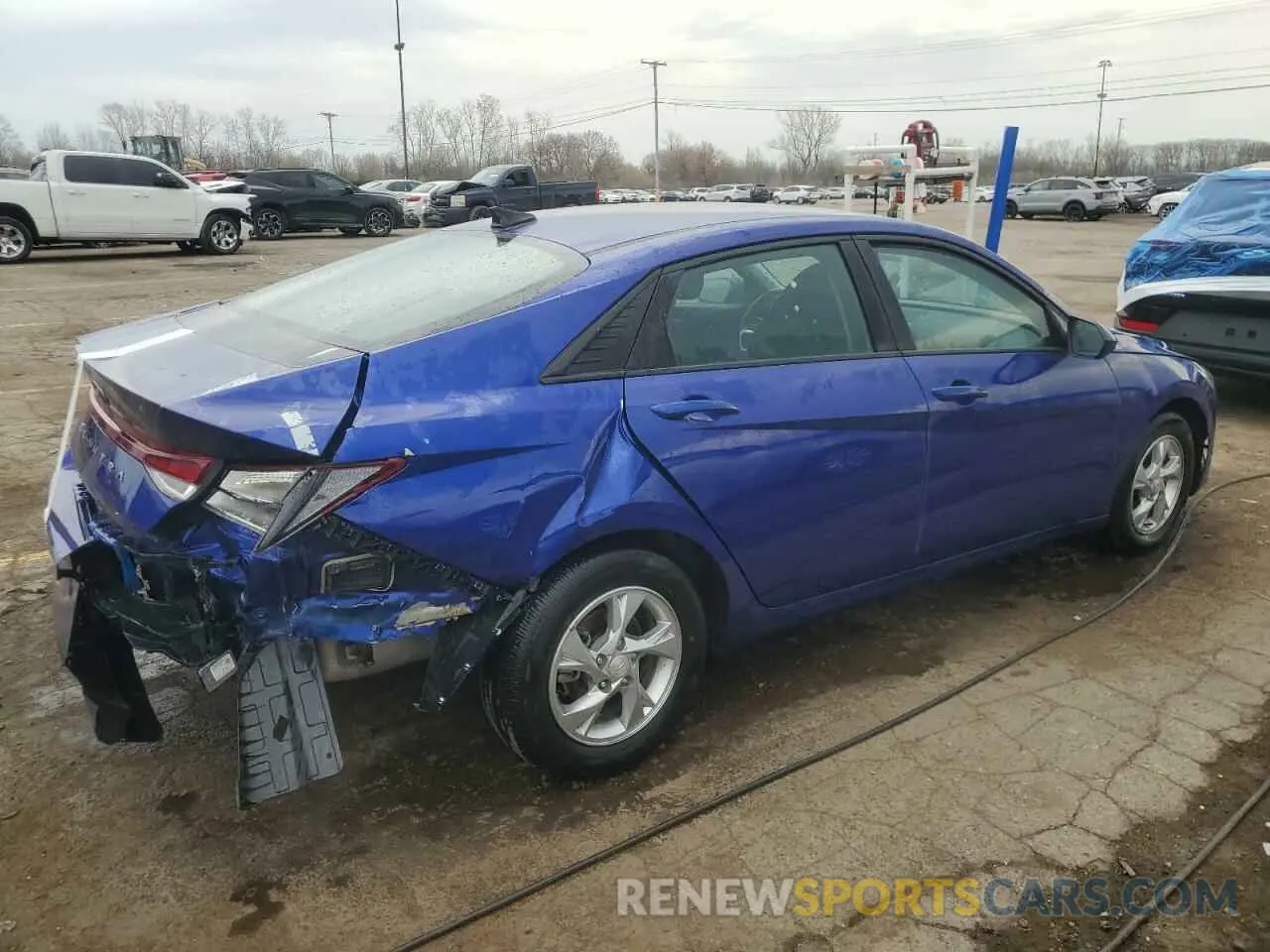 3 Photograph of a damaged car KMHLL4AG2PU455874 HYUNDAI ELANTRA 2023