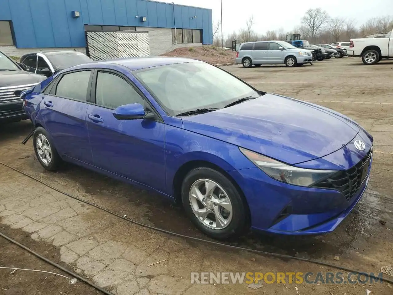 4 Photograph of a damaged car KMHLL4AG2PU455874 HYUNDAI ELANTRA 2023