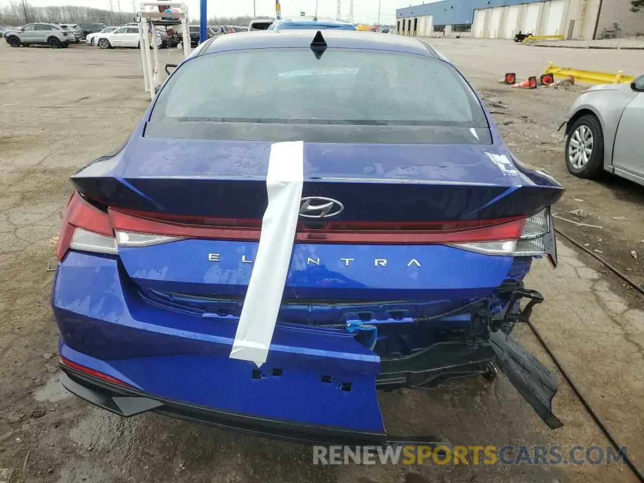 6 Photograph of a damaged car KMHLL4AG2PU455874 HYUNDAI ELANTRA 2023