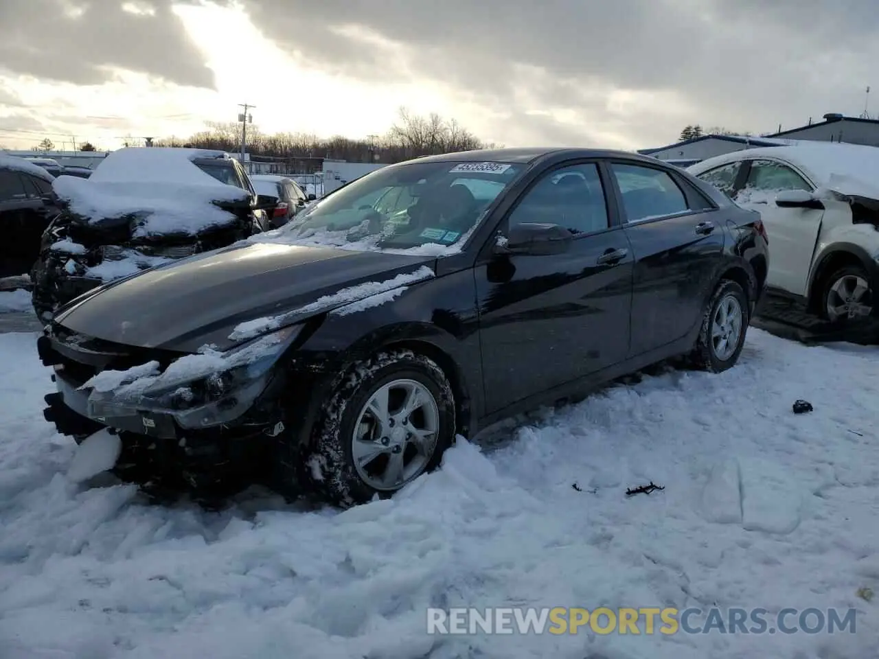 1 Photograph of a damaged car KMHLL4AG3PU610173 HYUNDAI ELANTRA 2023