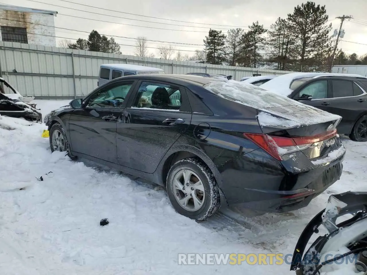 2 Photograph of a damaged car KMHLL4AG3PU610173 HYUNDAI ELANTRA 2023