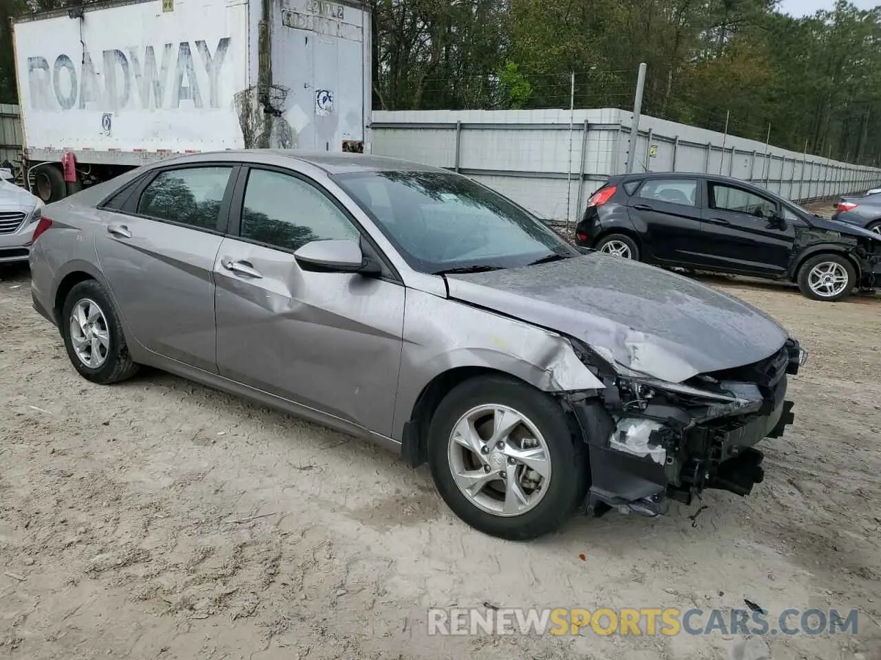 4 Фотография поврежденного автомобиля KMHLL4AG4PU539193 HYUNDAI ELANTRA 2023
