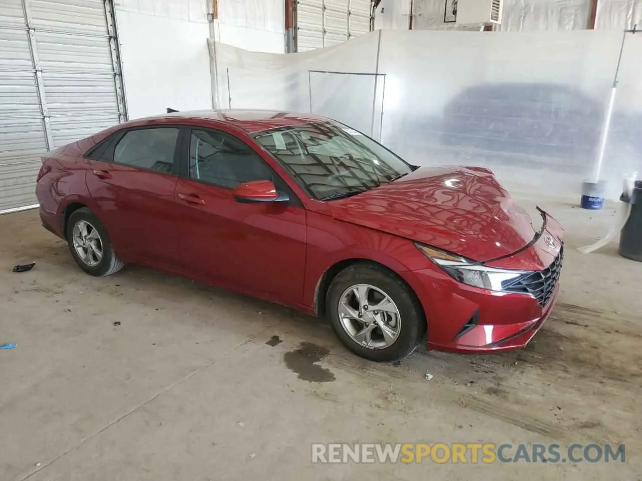 4 Фотография поврежденного автомобиля KMHLL4AG4PU632375 HYUNDAI ELANTRA 2023