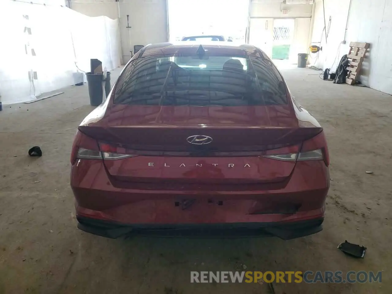 6 Фотография поврежденного автомобиля KMHLL4AG4PU632375 HYUNDAI ELANTRA 2023