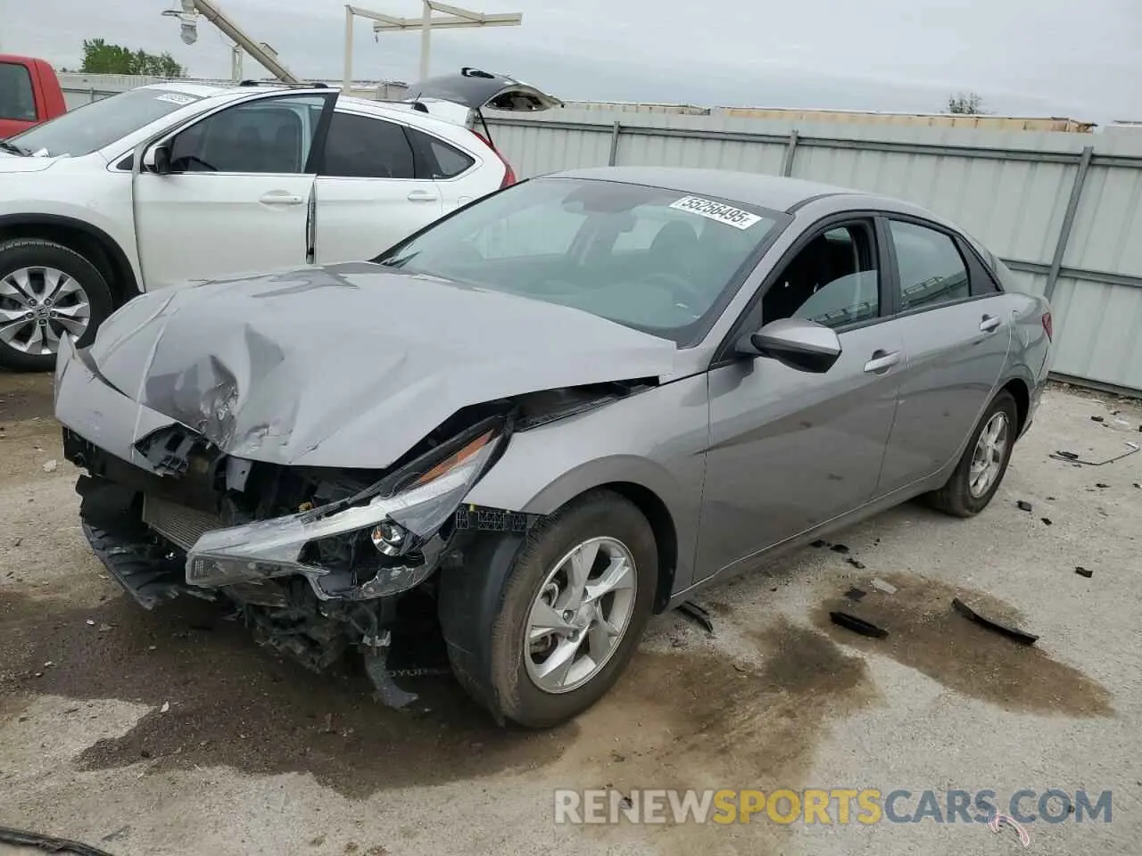 1 Photograph of a damaged car KMHLL4AG5PU496791 HYUNDAI ELANTRA 2023