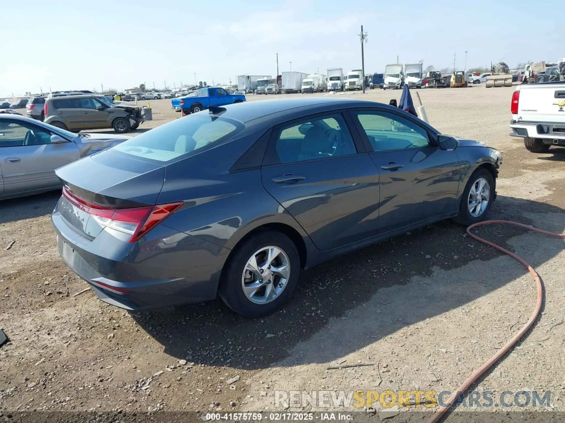 4 Photograph of a damaged car KMHLL4AG5PU574213 HYUNDAI ELANTRA 2023