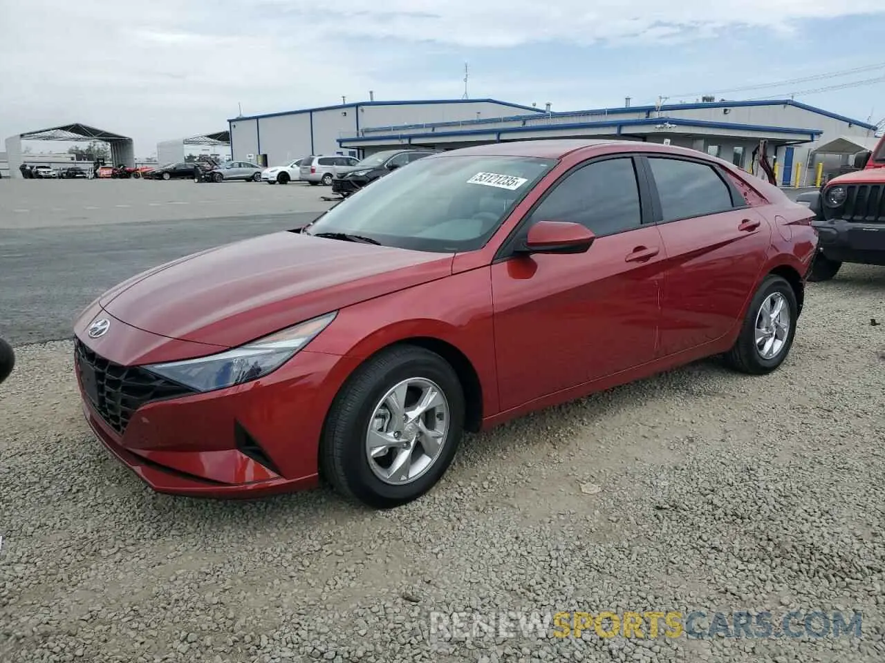 1 Photograph of a damaged car KMHLL4AG5PU633356 HYUNDAI ELANTRA 2023