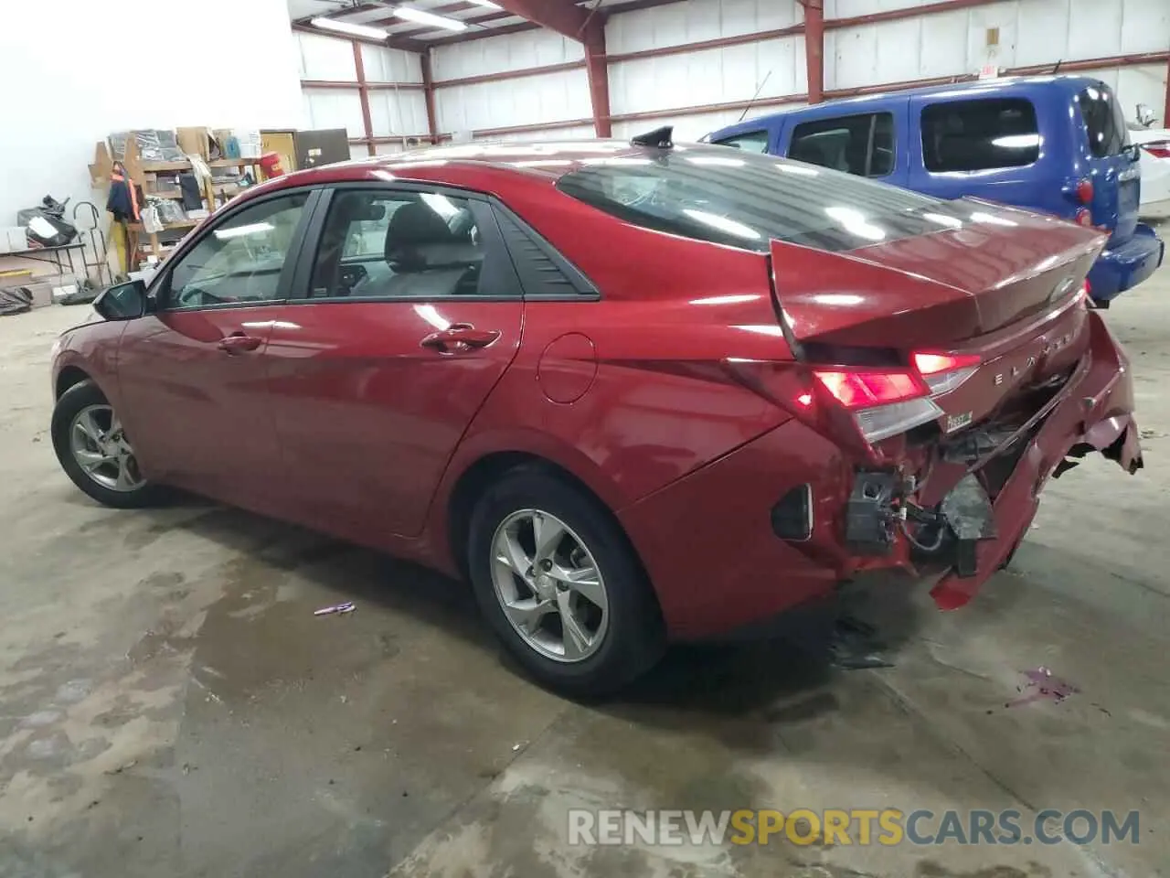 2 Photograph of a damaged car KMHLL4AG6PU564628 HYUNDAI ELANTRA 2023