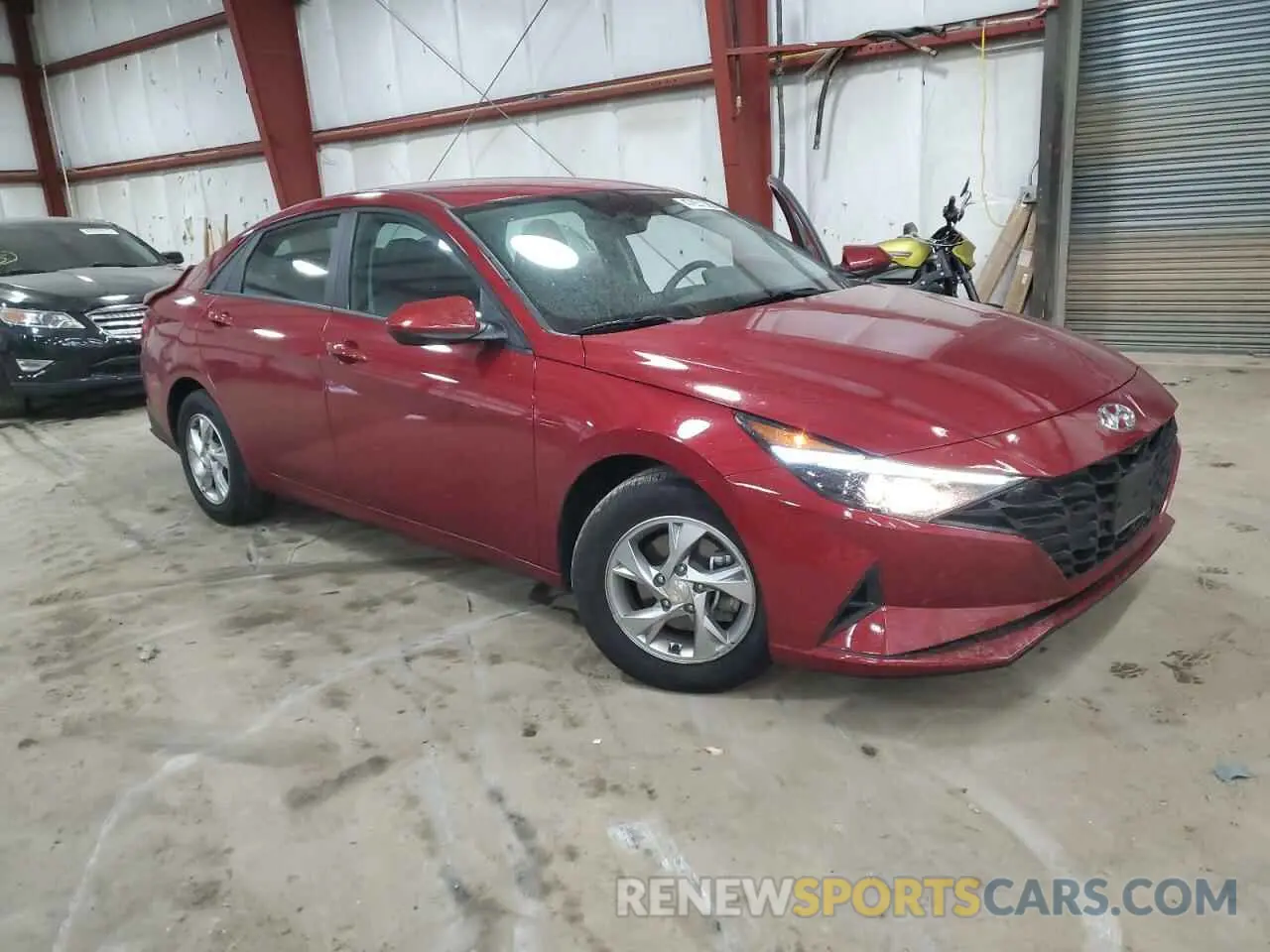 4 Photograph of a damaged car KMHLL4AG6PU564628 HYUNDAI ELANTRA 2023