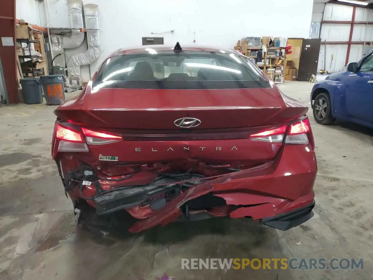 6 Photograph of a damaged car KMHLL4AG6PU564628 HYUNDAI ELANTRA 2023