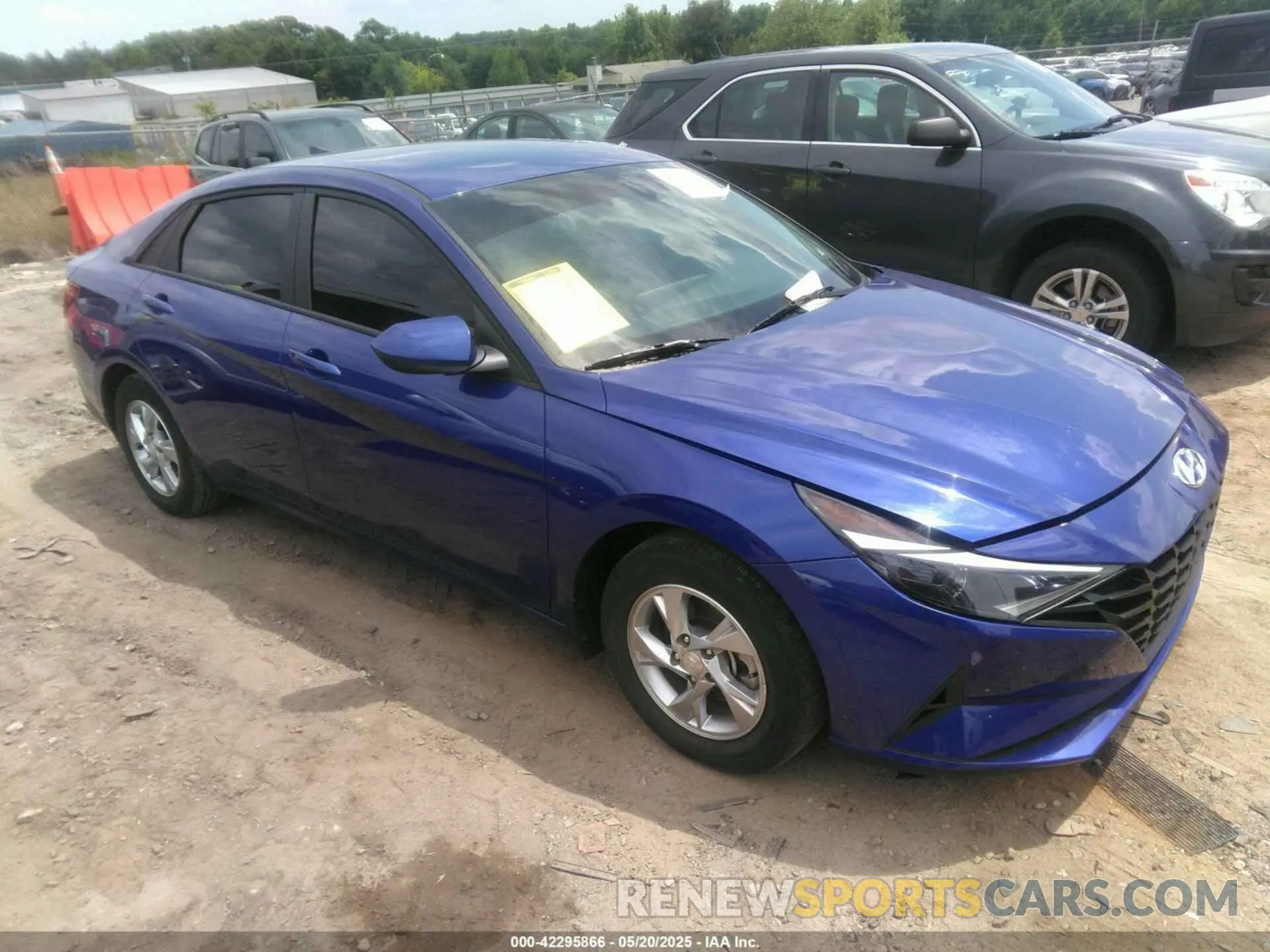 1 Photograph of a damaged car KMHLL4AG7PU547028 HYUNDAI ELANTRA 2023