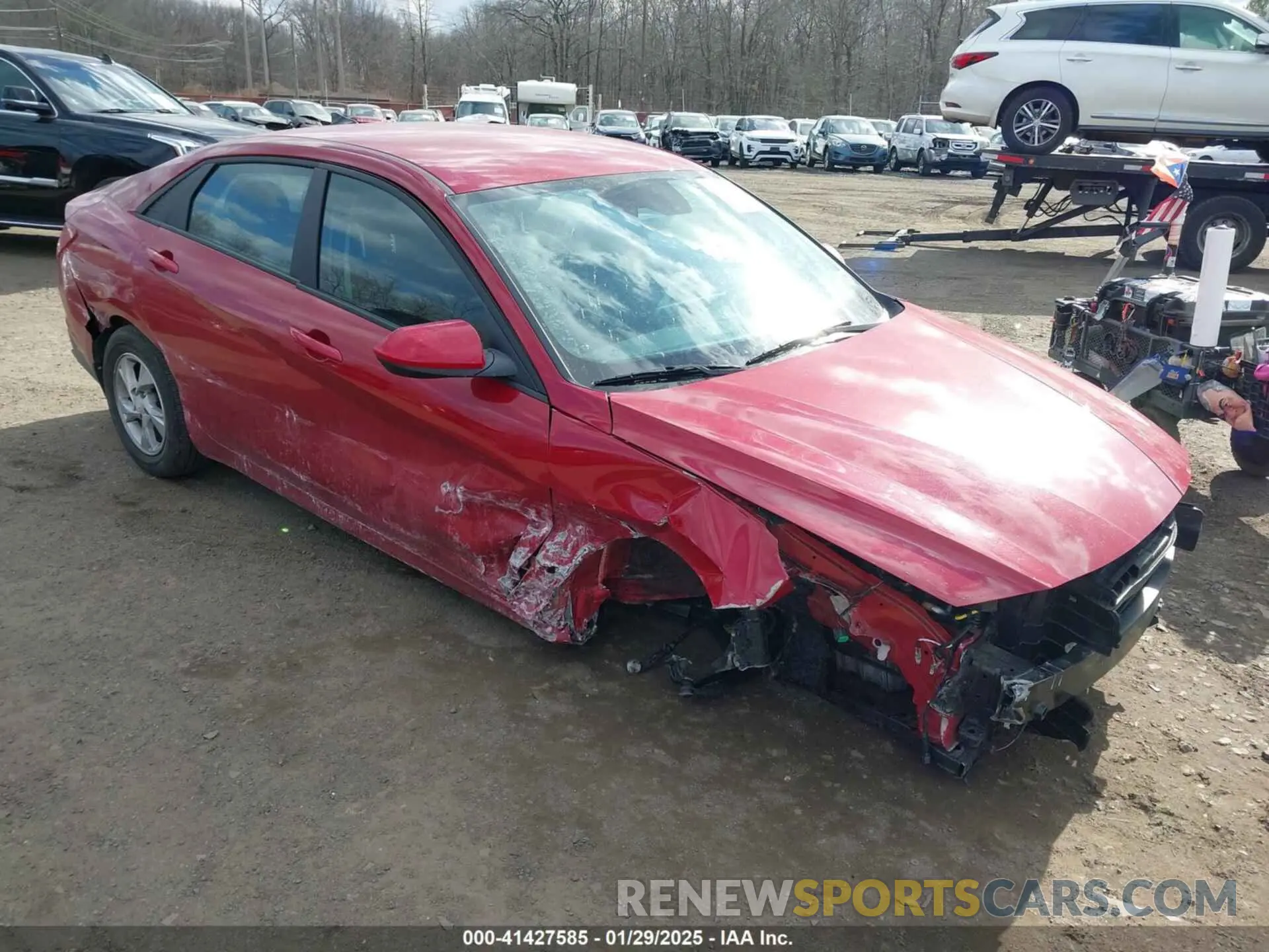 1 Фотография поврежденного автомобиля KMHLL4AG8PU519867 HYUNDAI ELANTRA 2023