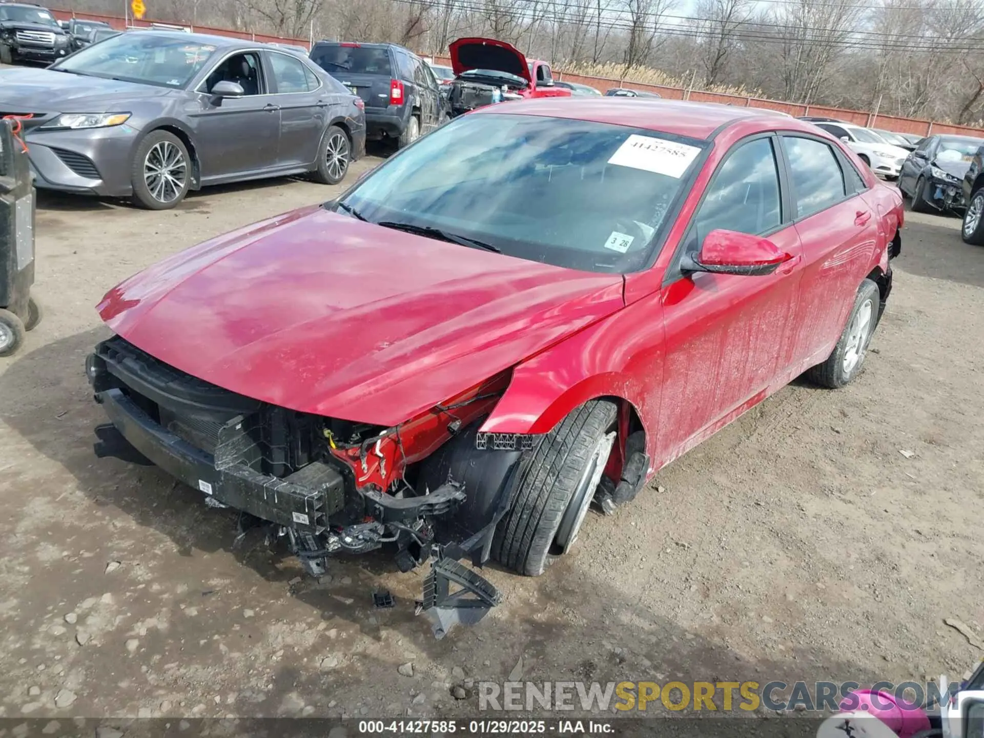 2 Фотография поврежденного автомобиля KMHLL4AG8PU519867 HYUNDAI ELANTRA 2023