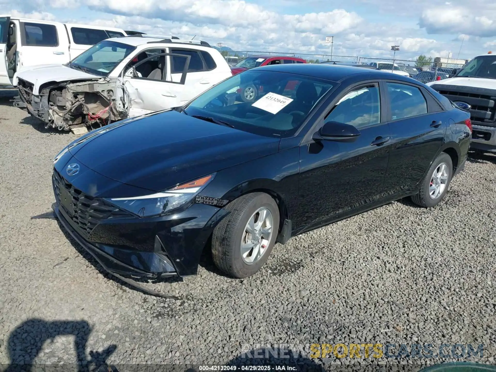 2 Фотография поврежденного автомобиля KMHLL4AG8PU533056 HYUNDAI ELANTRA 2023