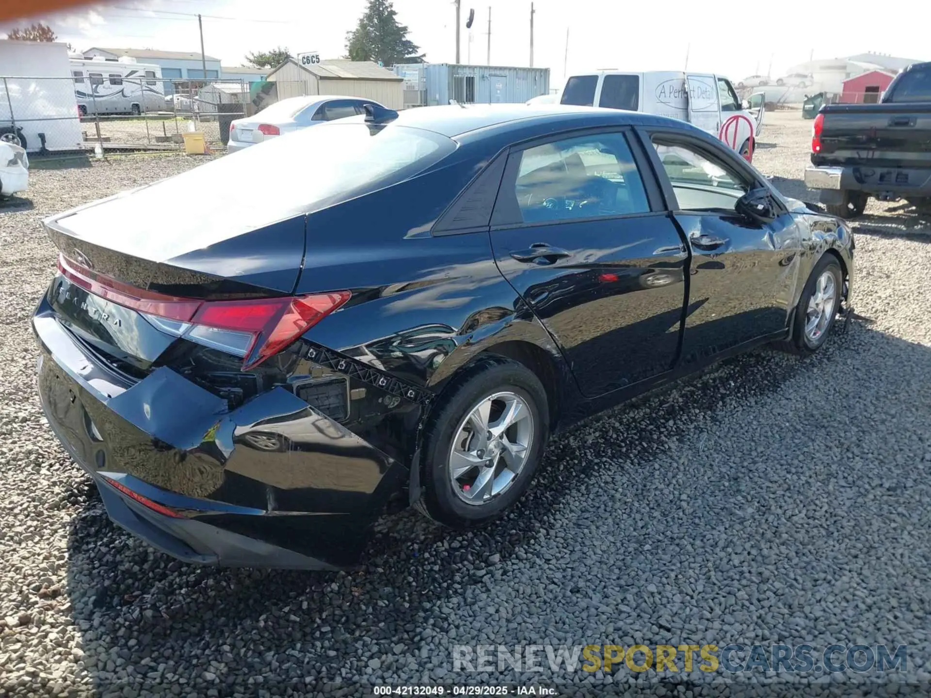 4 Фотография поврежденного автомобиля KMHLL4AG8PU533056 HYUNDAI ELANTRA 2023