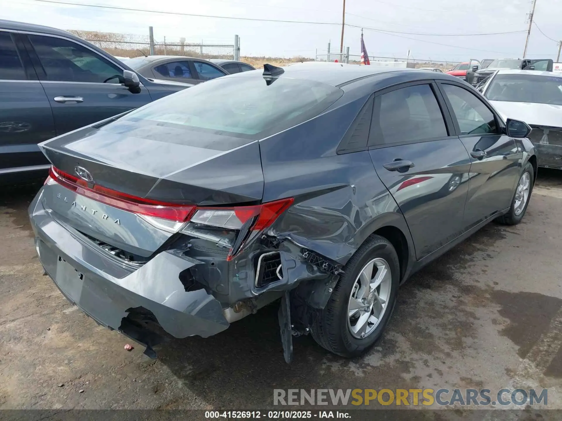 4 Фотография поврежденного автомобиля KMHLL4AG8PU634792 HYUNDAI ELANTRA 2023