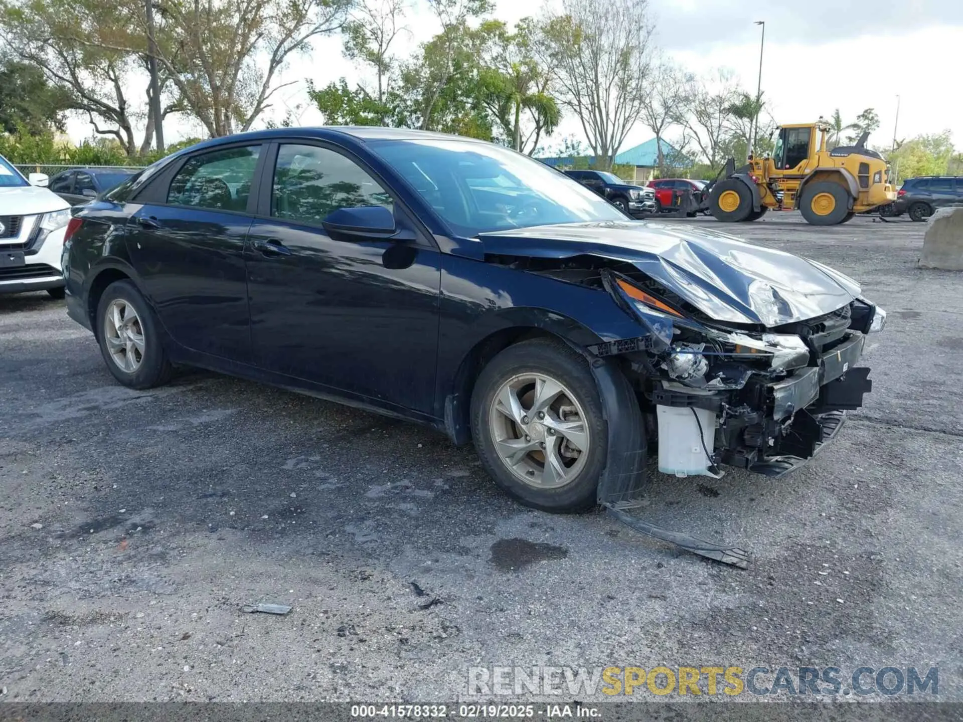 1 Photograph of a damaged car KMHLL4AG9PU574439 HYUNDAI ELANTRA 2023