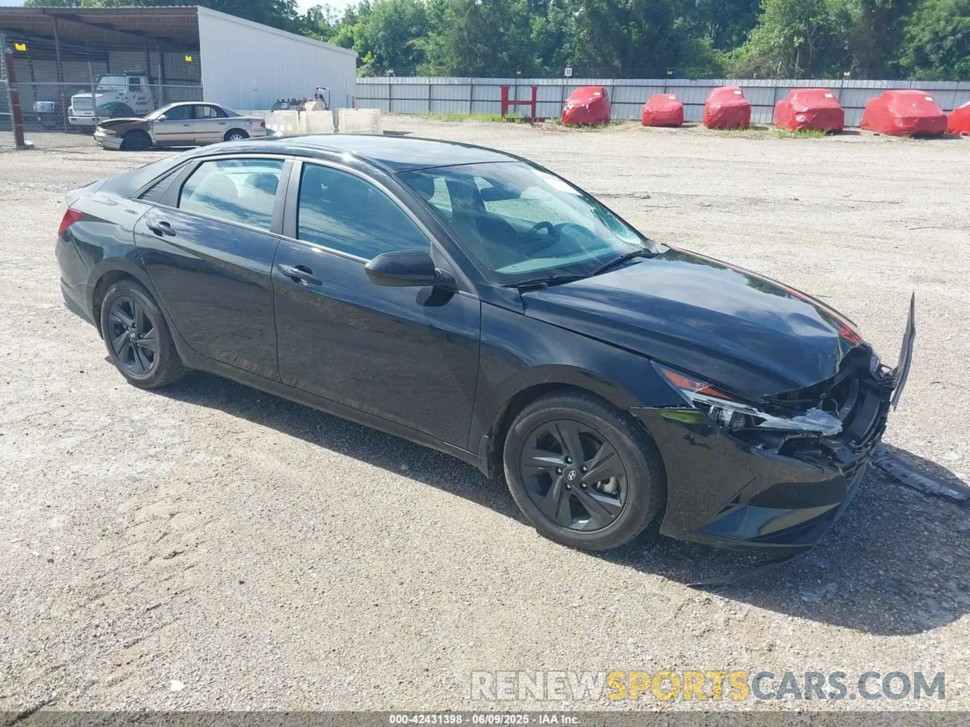 1 Photograph of a damaged car KMHLM4AG0PU376653 HYUNDAI ELANTRA 2023