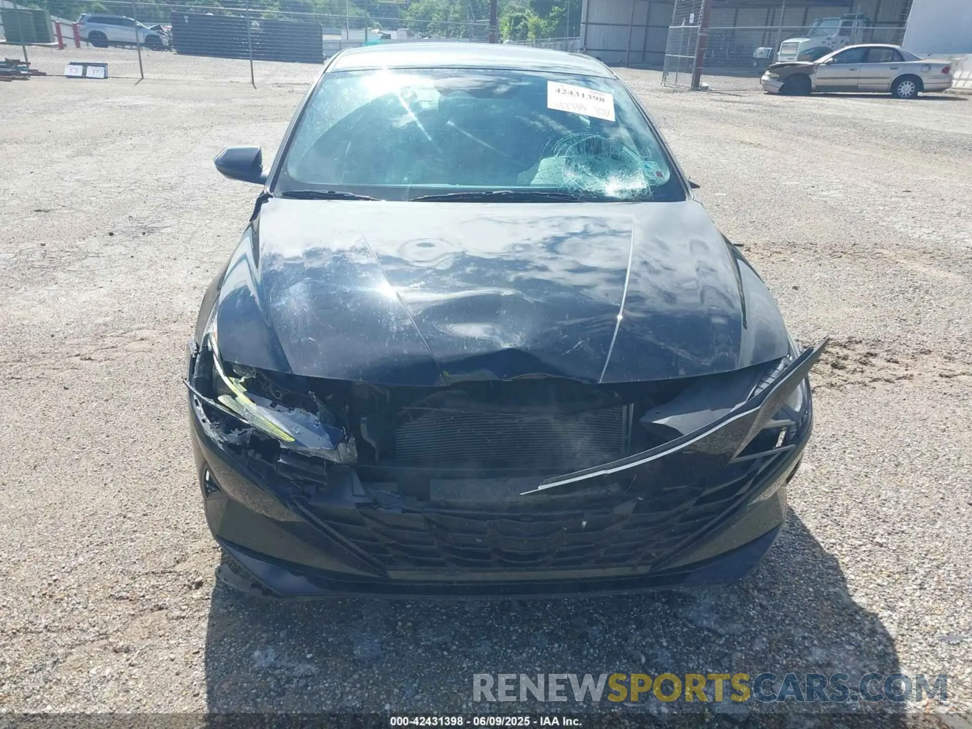 13 Photograph of a damaged car KMHLM4AG0PU376653 HYUNDAI ELANTRA 2023