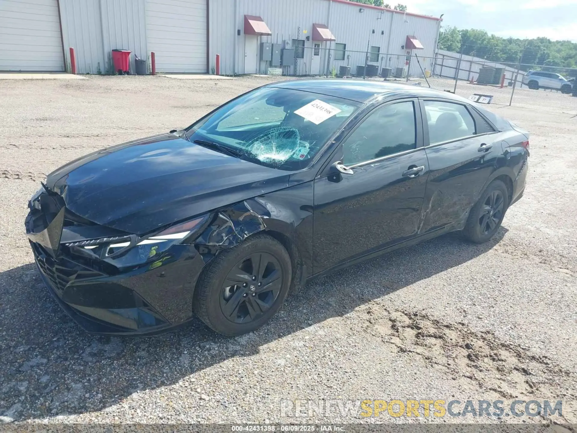 2 Photograph of a damaged car KMHLM4AG0PU376653 HYUNDAI ELANTRA 2023