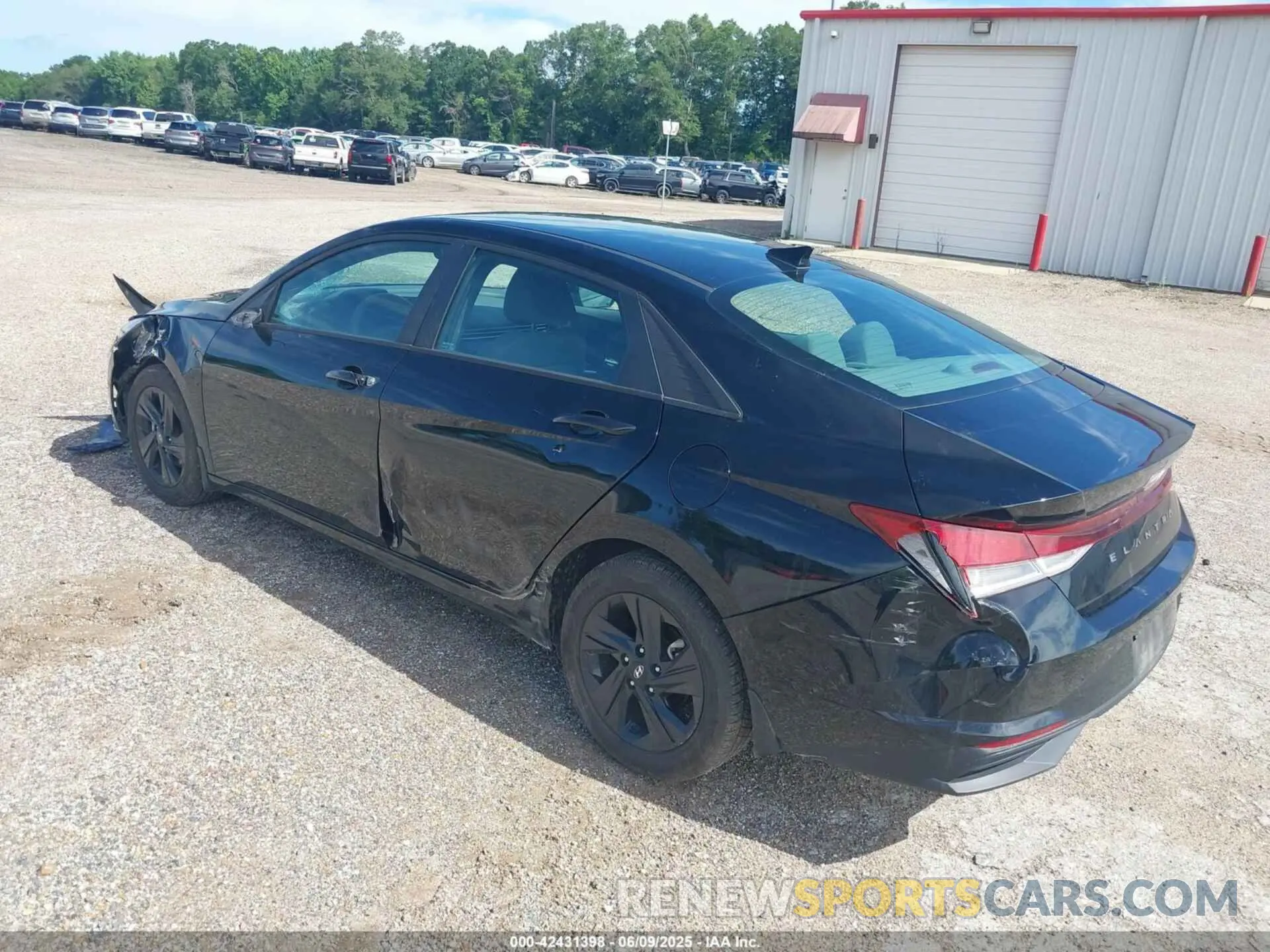 3 Photograph of a damaged car KMHLM4AG0PU376653 HYUNDAI ELANTRA 2023