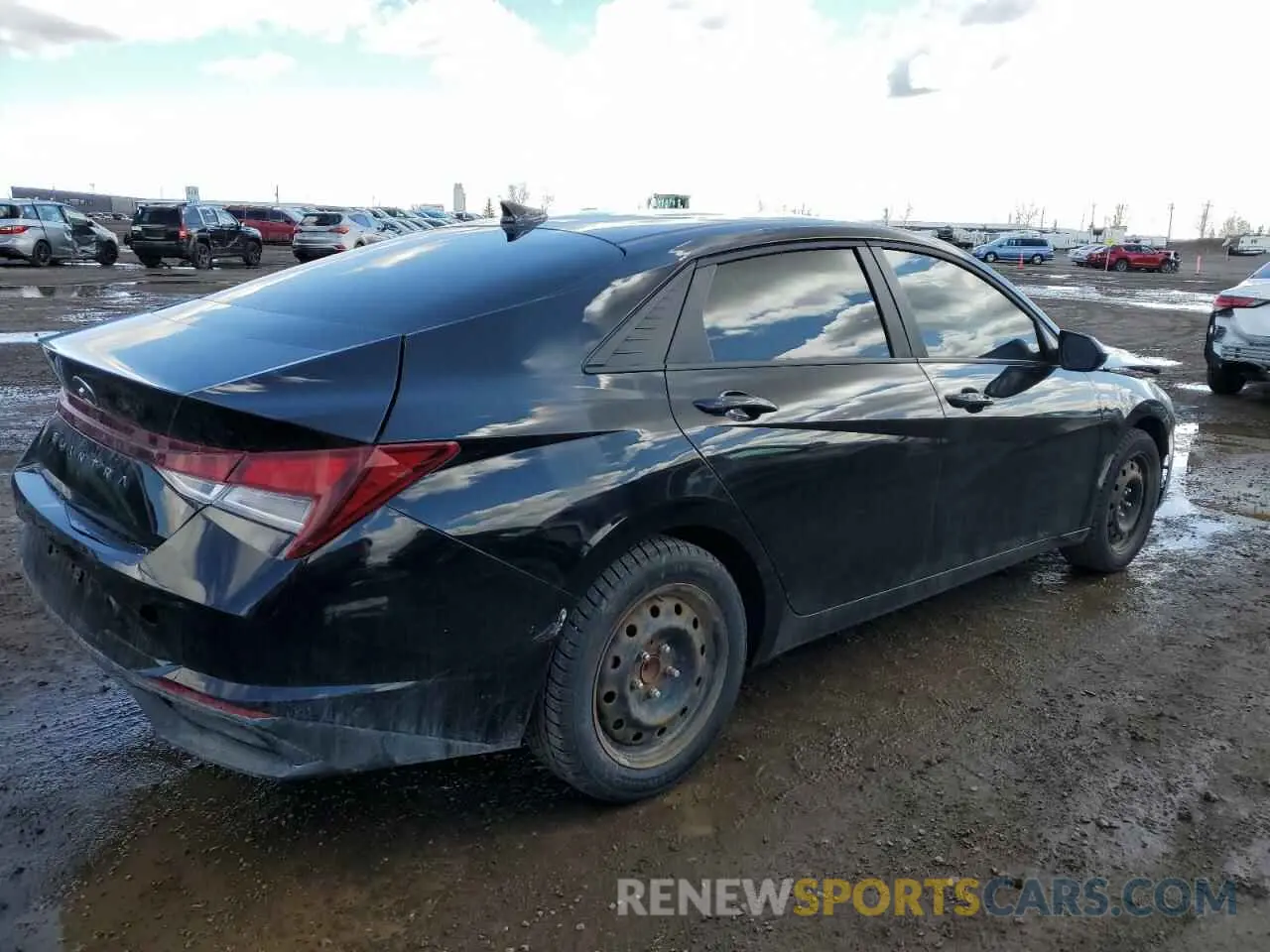 3 Photograph of a damaged car KMHLM4AG0PU399821 HYUNDAI ELANTRA 2023