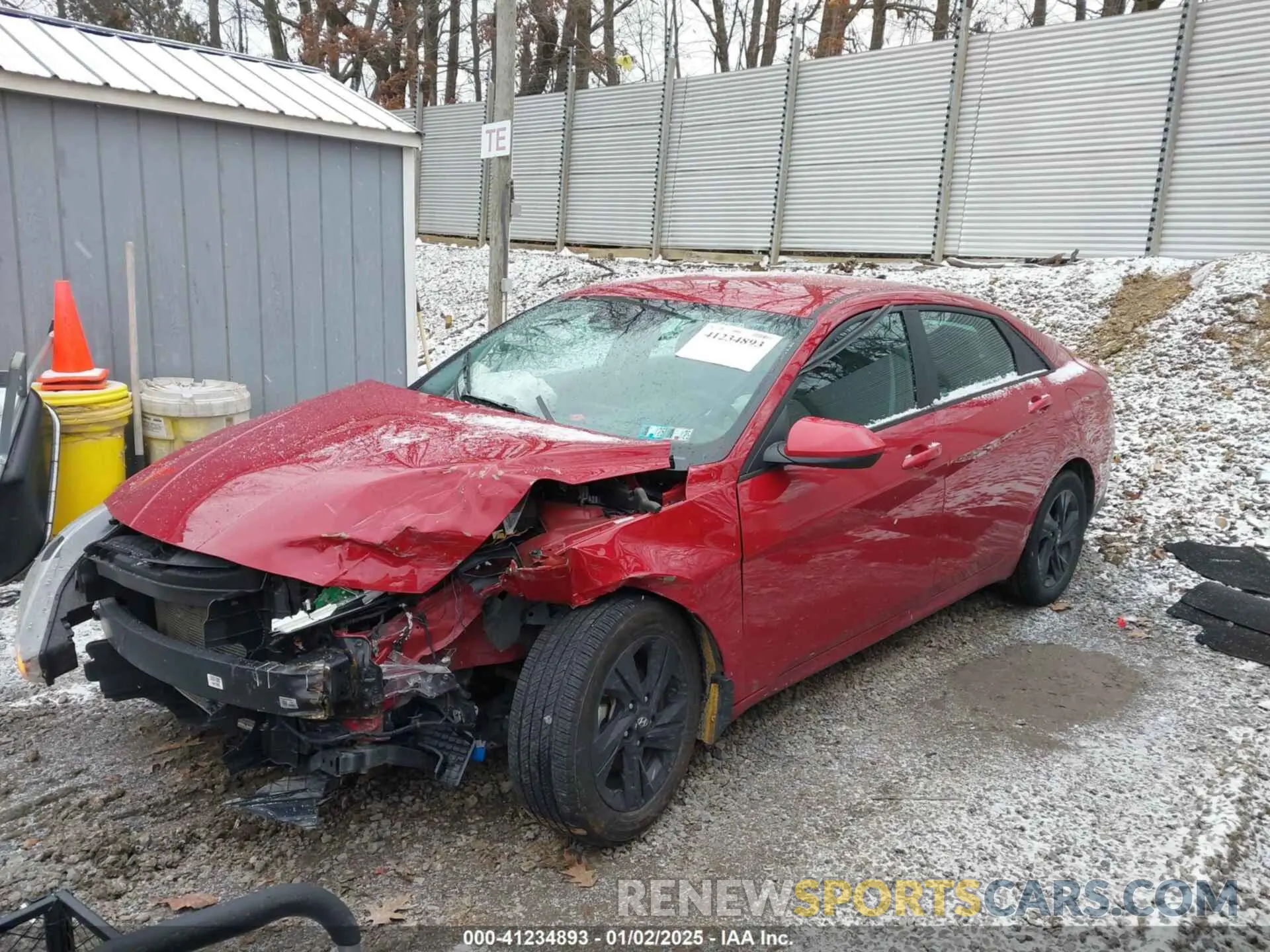 2 Фотография поврежденного автомобиля KMHLM4AG0PU460181 HYUNDAI ELANTRA 2023