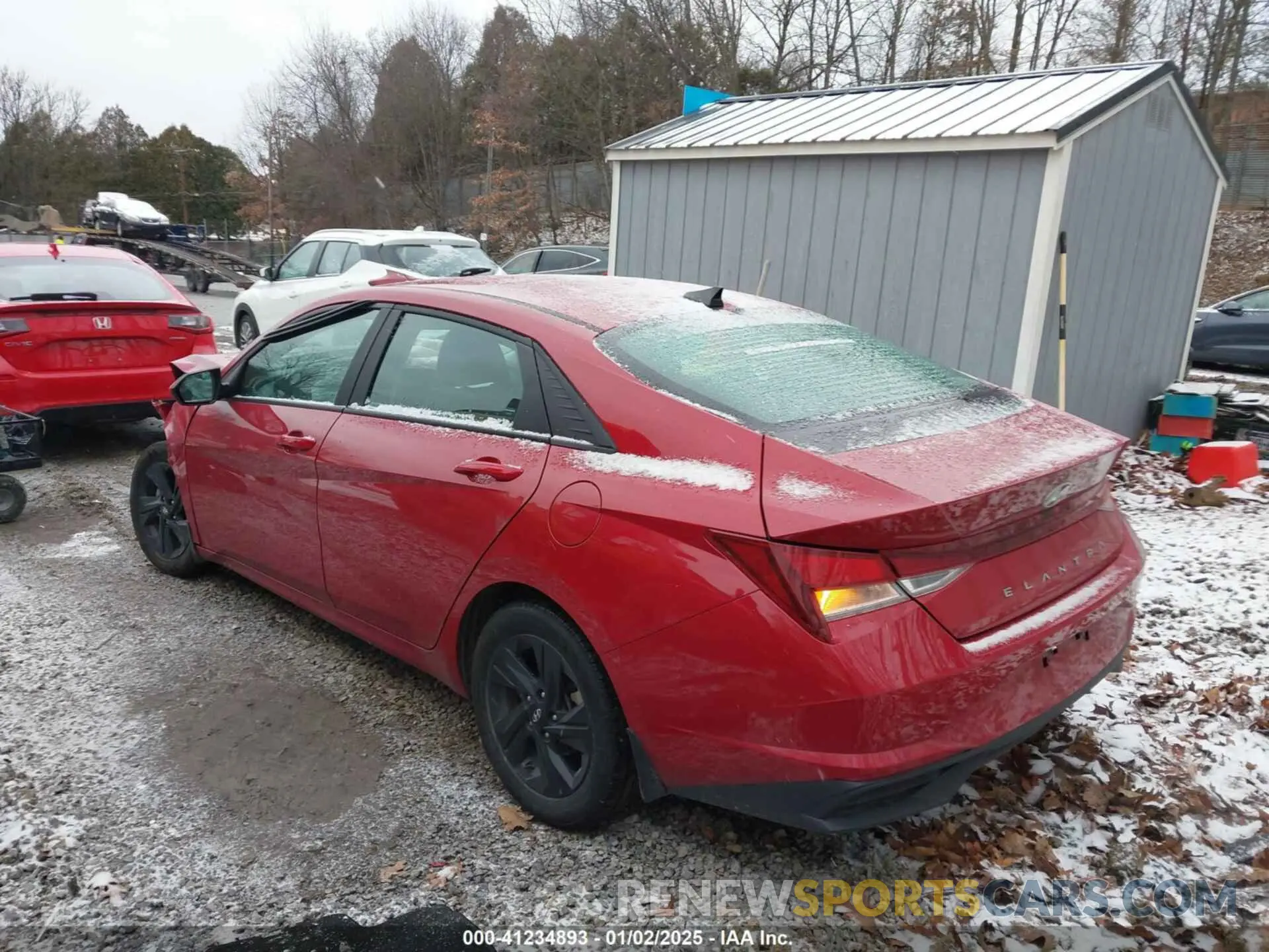 3 Фотография поврежденного автомобиля KMHLM4AG0PU460181 HYUNDAI ELANTRA 2023