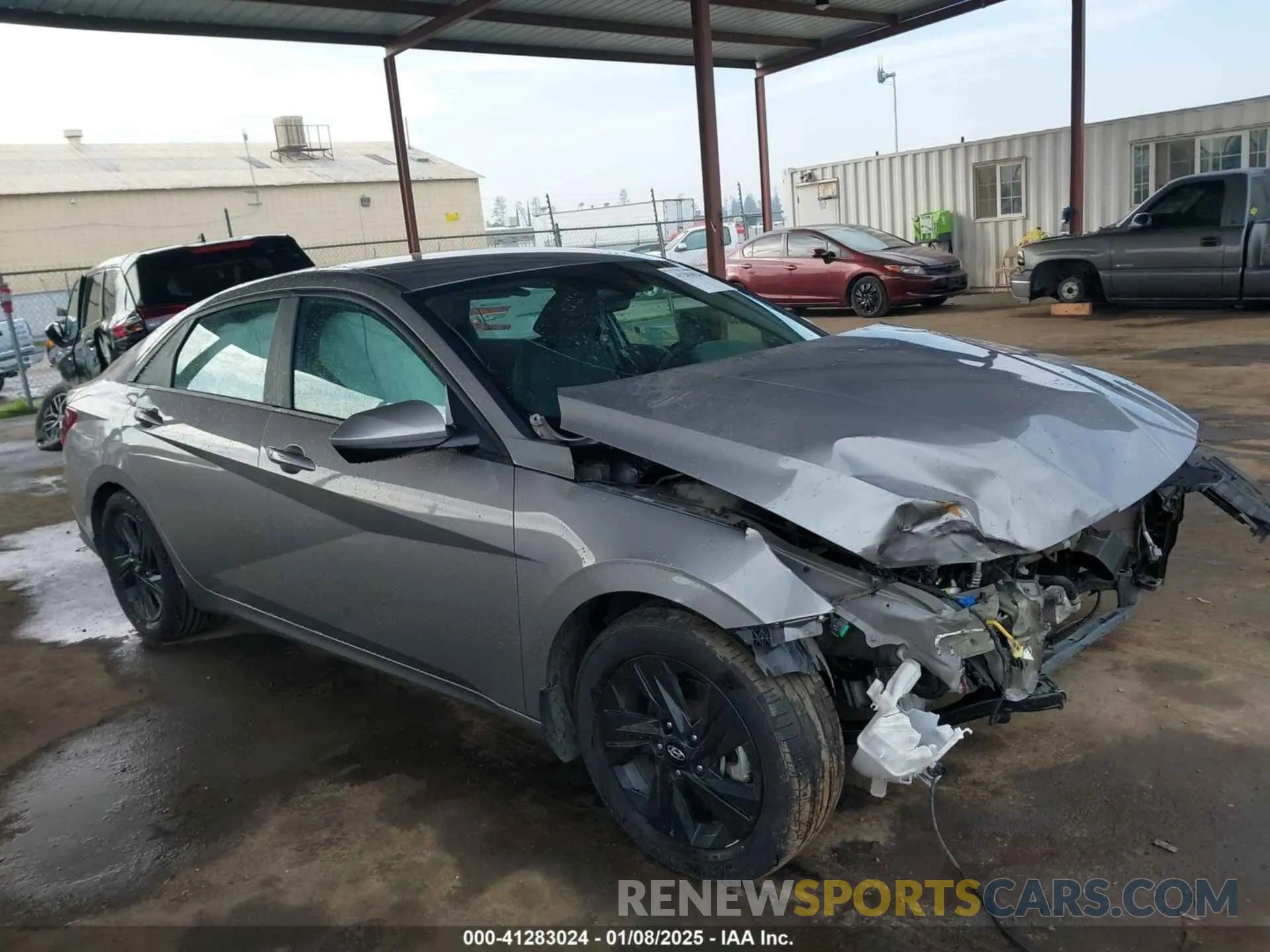 13 Photograph of a damaged car KMHLM4AG0PU481256 HYUNDAI ELANTRA 2023