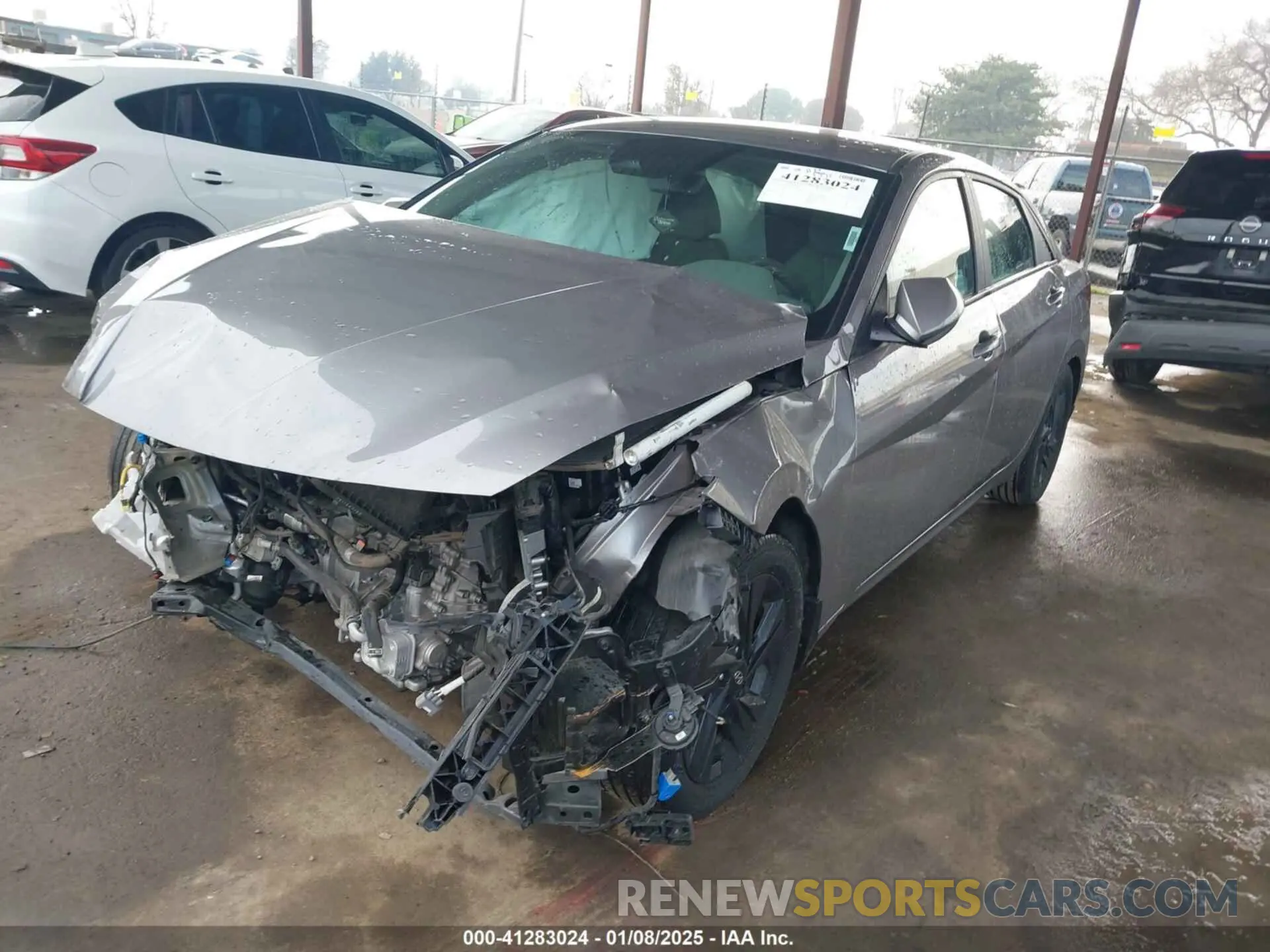2 Photograph of a damaged car KMHLM4AG0PU481256 HYUNDAI ELANTRA 2023